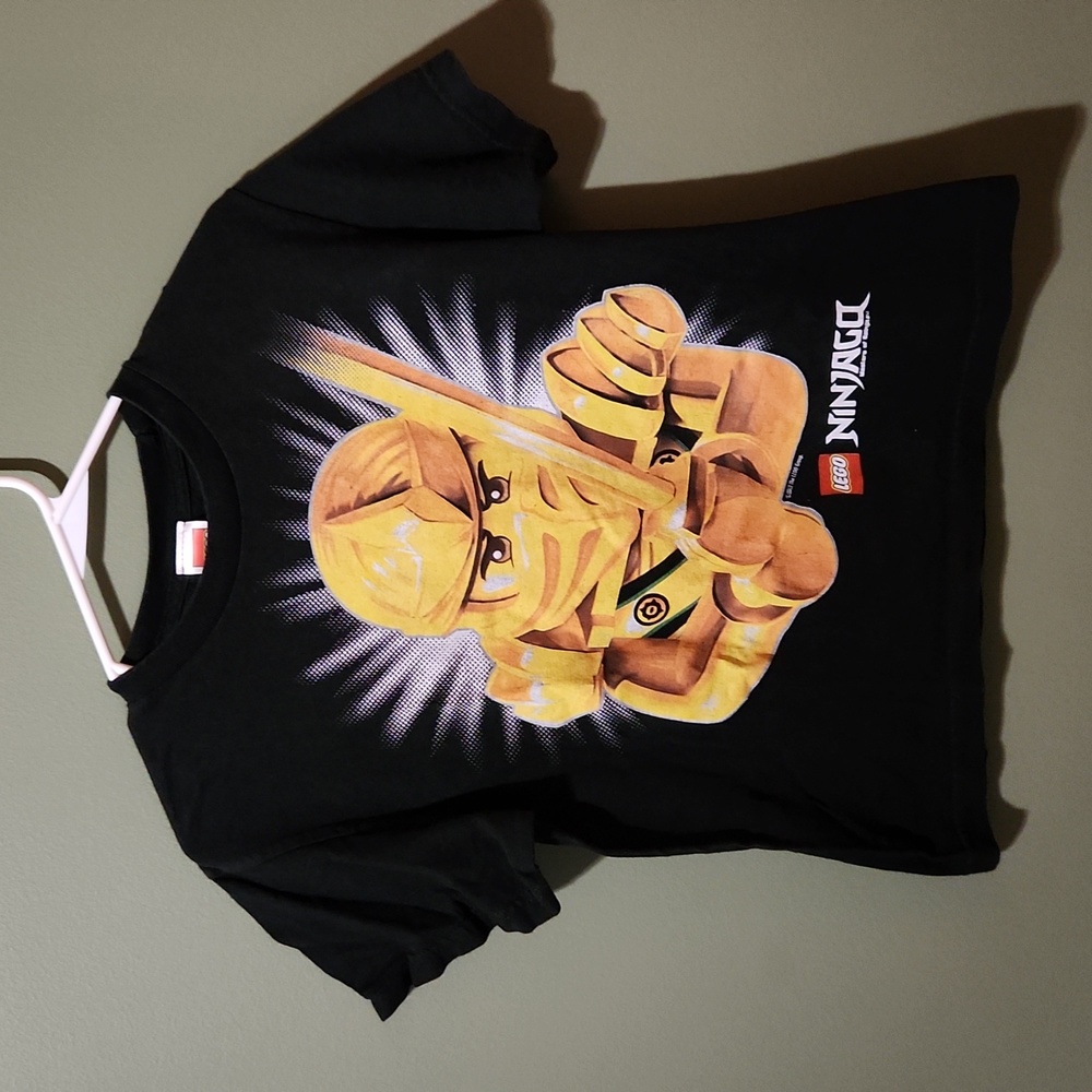 (2) Lego Ninjago t-shirts size 10/12